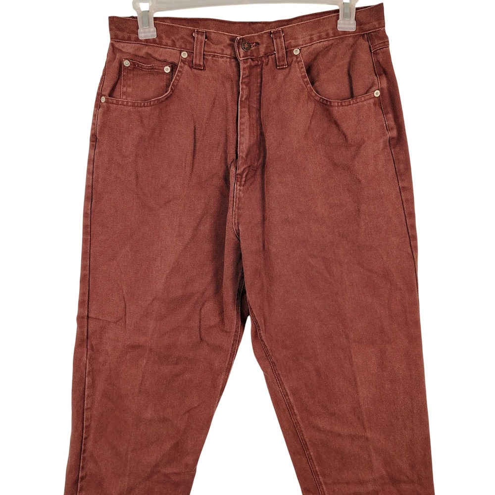 Basic Equipment Mens SZ 36x30 Tapered Cotton Twill Pants Clay Gorpcore Workwear